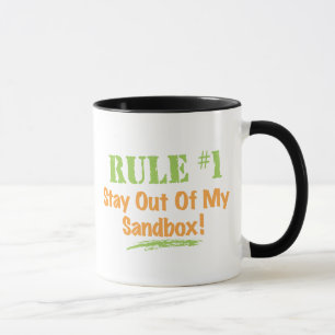 Rule #1 Stay Out Of My Sandbox! Mug