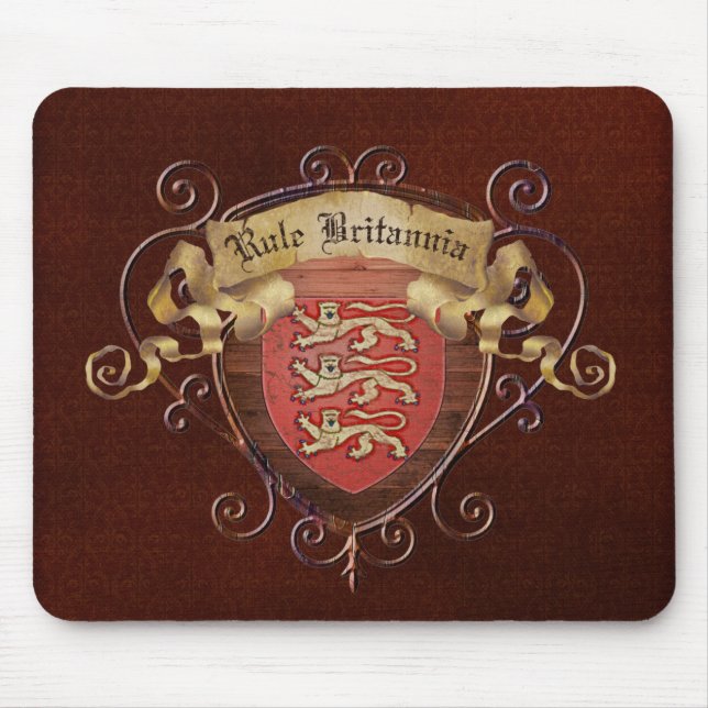 Rule Britannia Mouse Mat (Front)