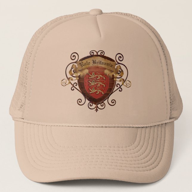 Rule Britannia Trucker Hat (Front)
