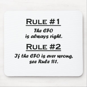 Rule CFO Mouse Mat