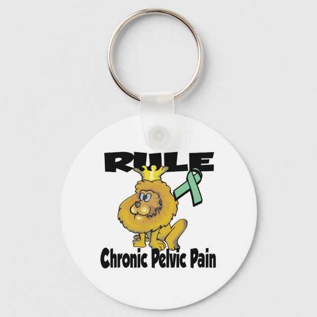 Rule Chronic Pelvic Pain Key Ring (Front)
