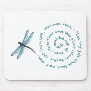 Rule of 3 - Witch's law -Wiccan Rede Mouse Mat