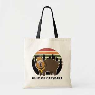 Rule of Capybara - Capybara's Got Swag! Tote Bag