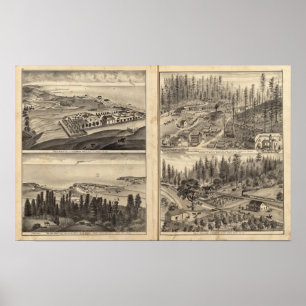 Rule Ranch Old Fort Ross Meeker Bros Poster