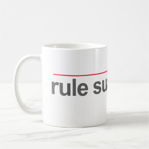 "RULE SUA SPONTE" -- COFFEE MUG