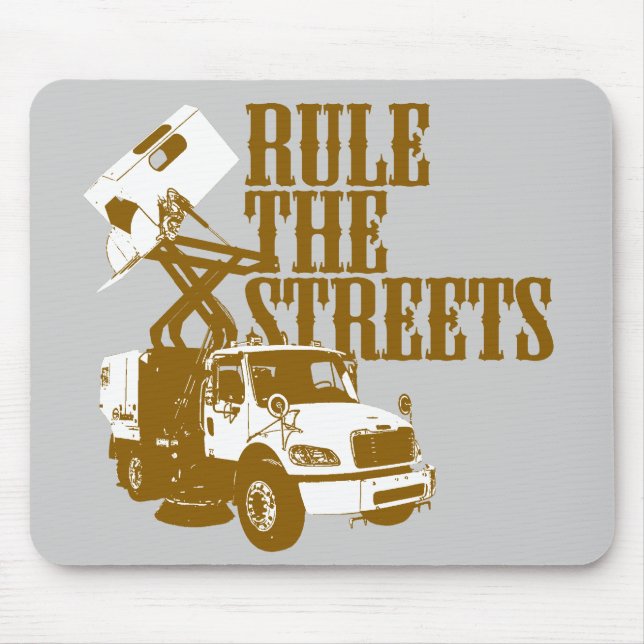 Rule The Streets Mouse Mat (Front)