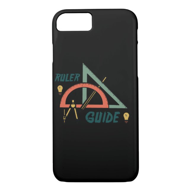 Ruler Guide, High School Case-Mate iPhone Case (Back)