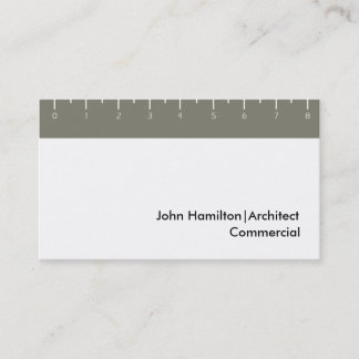 Ruler Khaki Business Card