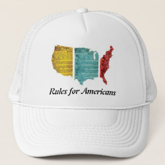Rules for Americans Cap USA Logo