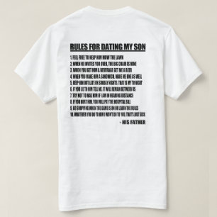 Rules For Dating My Son T-Shirt