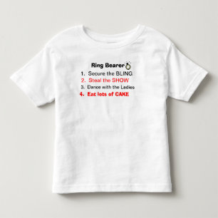 Rules of a Ring Bearer T-Shirt