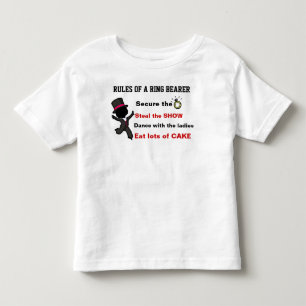 Rules of a Ring Bearer T-Shirt