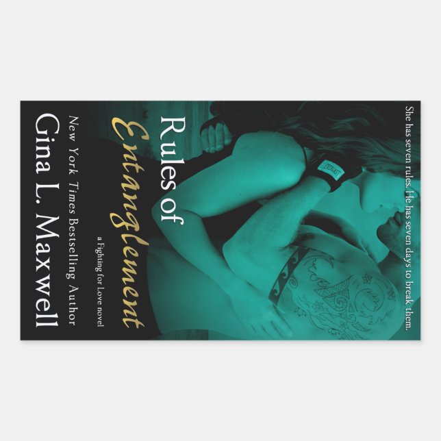 Rules of Entanglement by Gina L. Maxwell Rectangular Sticker (Front)