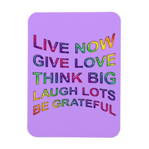 Rules Of Life Magnet