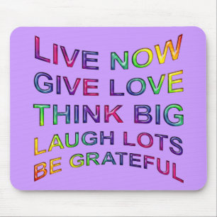 Rules Of Life Mouse Mat