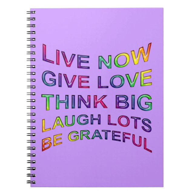 Rules Of Life Notebook (Front)
