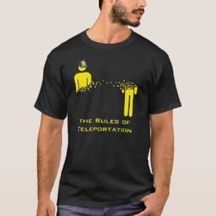 Rules of Teleportation Dark T-Shirt