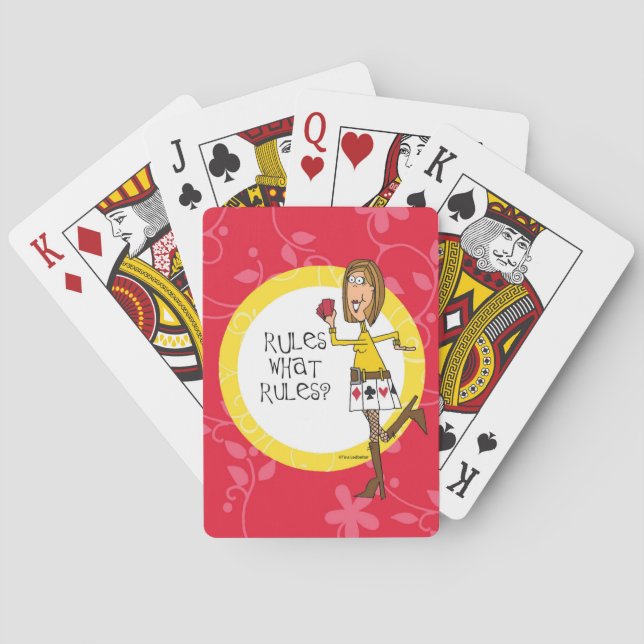 Rules what rules? Deck of Cards (Back)