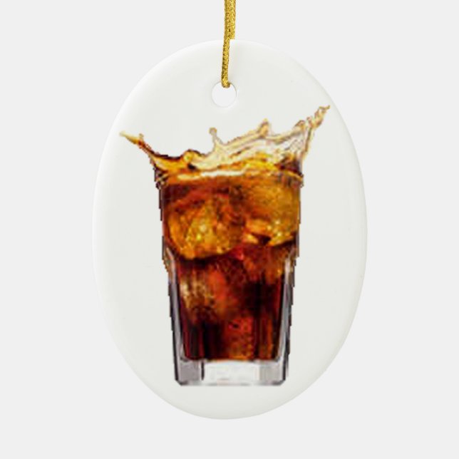 Rum & Cola Ornament (Front)