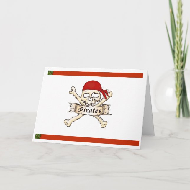 Rum Fer Christmas! Holiday Card (Front)