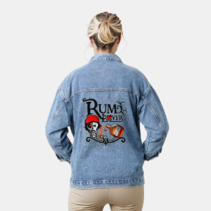 Rum lover denim jacket