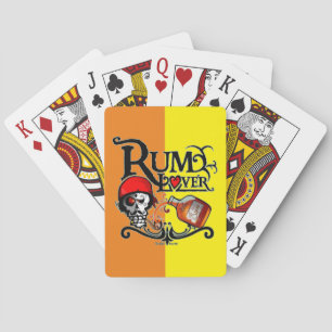 Rum lover playing cards