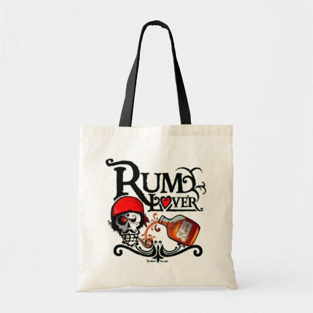 Rum lover tote bag (Front)