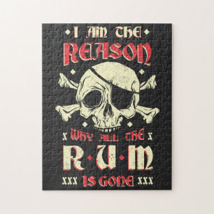 Rum Pirate Jigsaw Puzzle