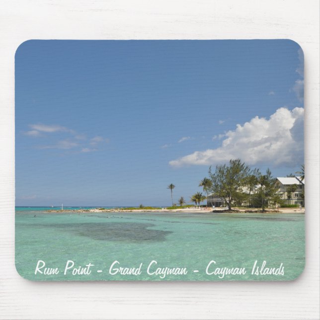Rum Point - Cayman Islands Mouse Mat (Front)