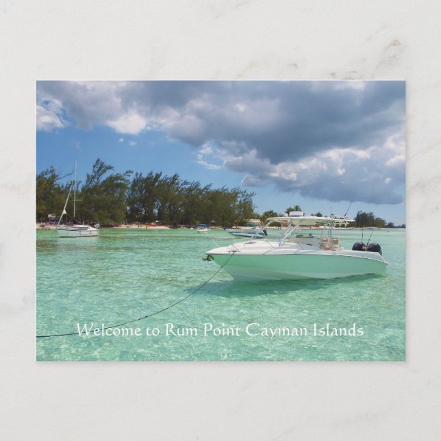 Rum Point Cayman Islands Postcard (Front)