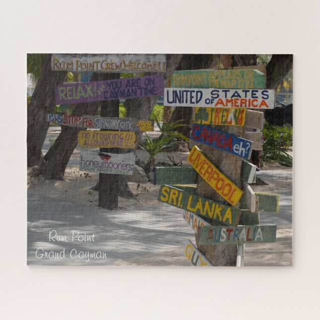 Rum Point-Grand Cayman Jigsaw Puzzle (Horizontal)
