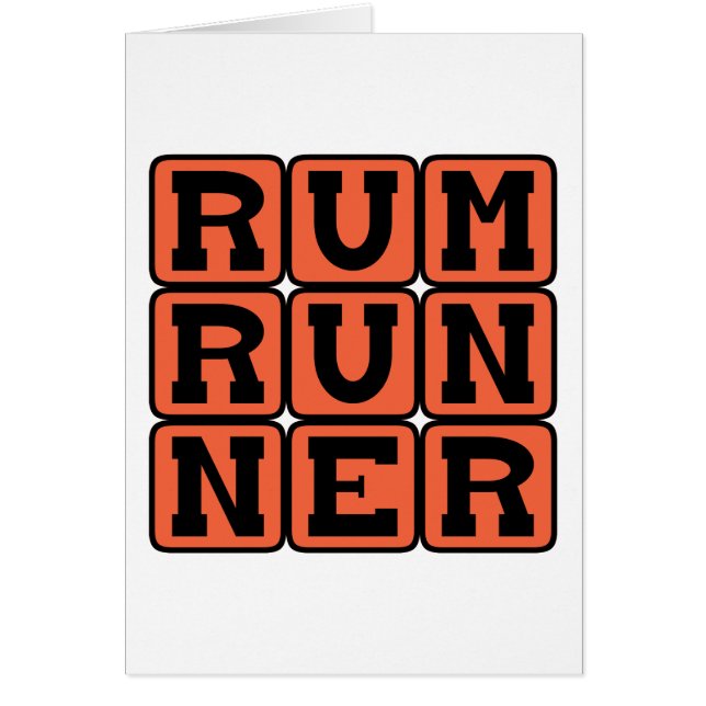 Rum Runner, Cocktail (Front)