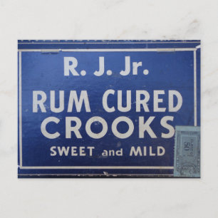 Rum Soaked Crooks Postcard