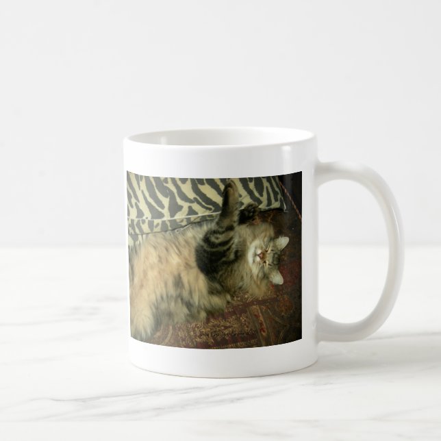 Rum Tum in repose Coffee Mug (Right)