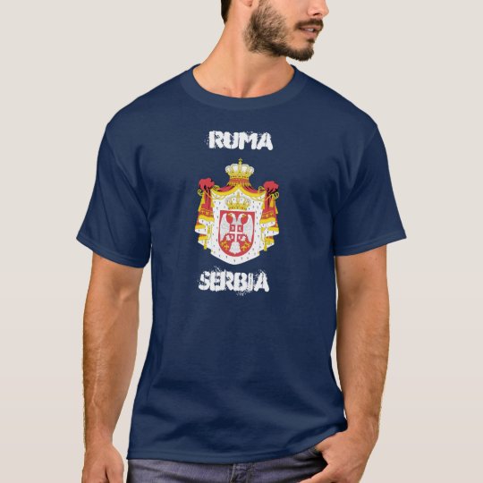 Ruma, Serbia with coat of arms T-Shirt