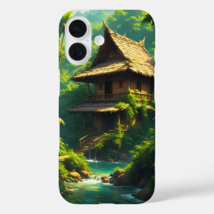 Rumah di Tepi Sungai - A Riverside Home iPhone 16 Case