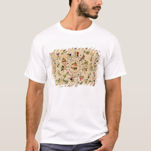 Rumal: square embroidery cover showing Punjabi dan T-Shirt