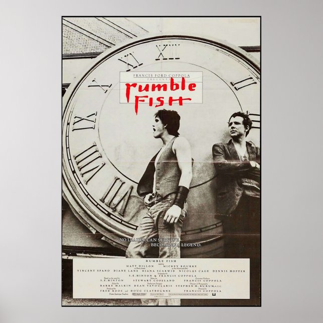 Rumble Fish 1983 Poster (Front)