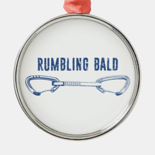 Rumbling Bald Climbing Quickdraw Metal Tree Decoration