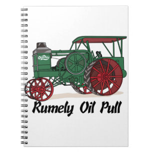 Rumely Oil Pull Tractor Notebook