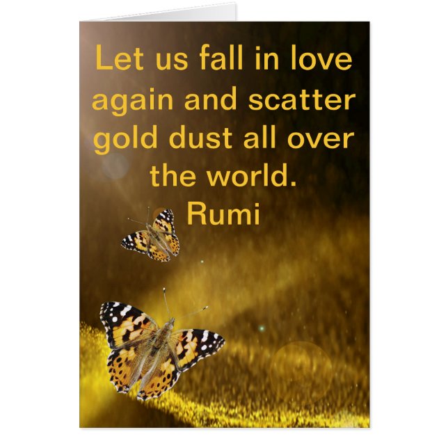 Rumi Fall in love again (Front)
