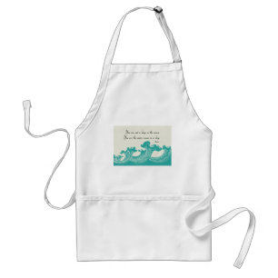 Rumi Ocean quote Standard Apron