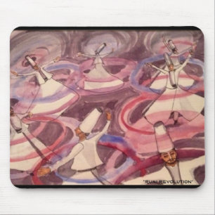 "Rumi Revolution" Mouse Pad