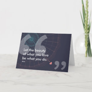 rumi success quote card