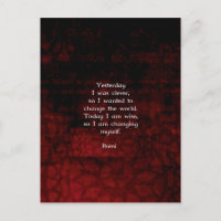 Rumi Wisdom Quote About Change & Cleverness