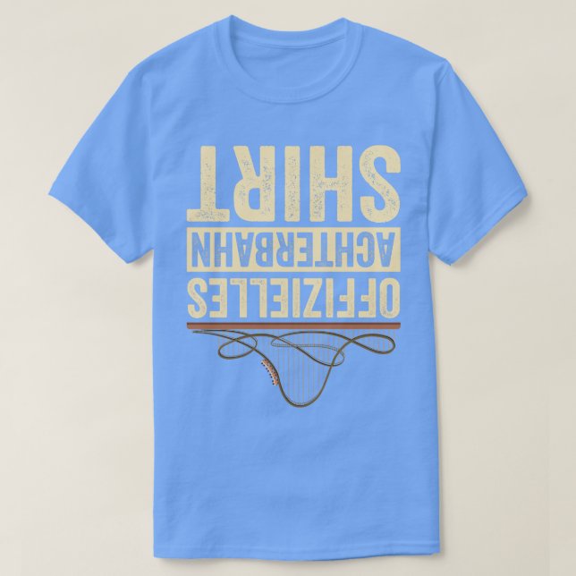 Rummelplatz Amusement Park Fun Fair Rollercoaster  T-Shirt (Design Front)