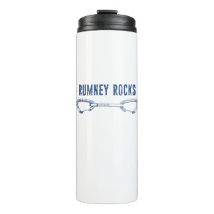 Rumney Rocks Climbing Quickdraw Thermal Tumbler