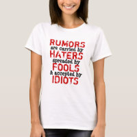 RUMORS - Tshirt TRUISM Teen Girl / Teenager