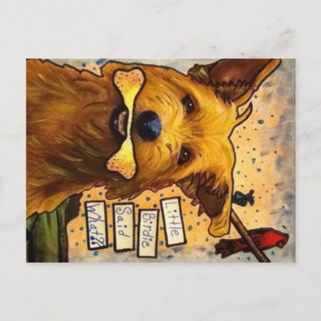 Rumour Dog Postcard (Front)