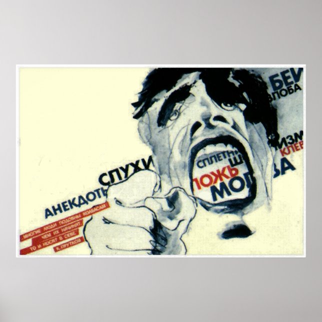 Rumours, Lies, Stories, Talk Poster (Front)